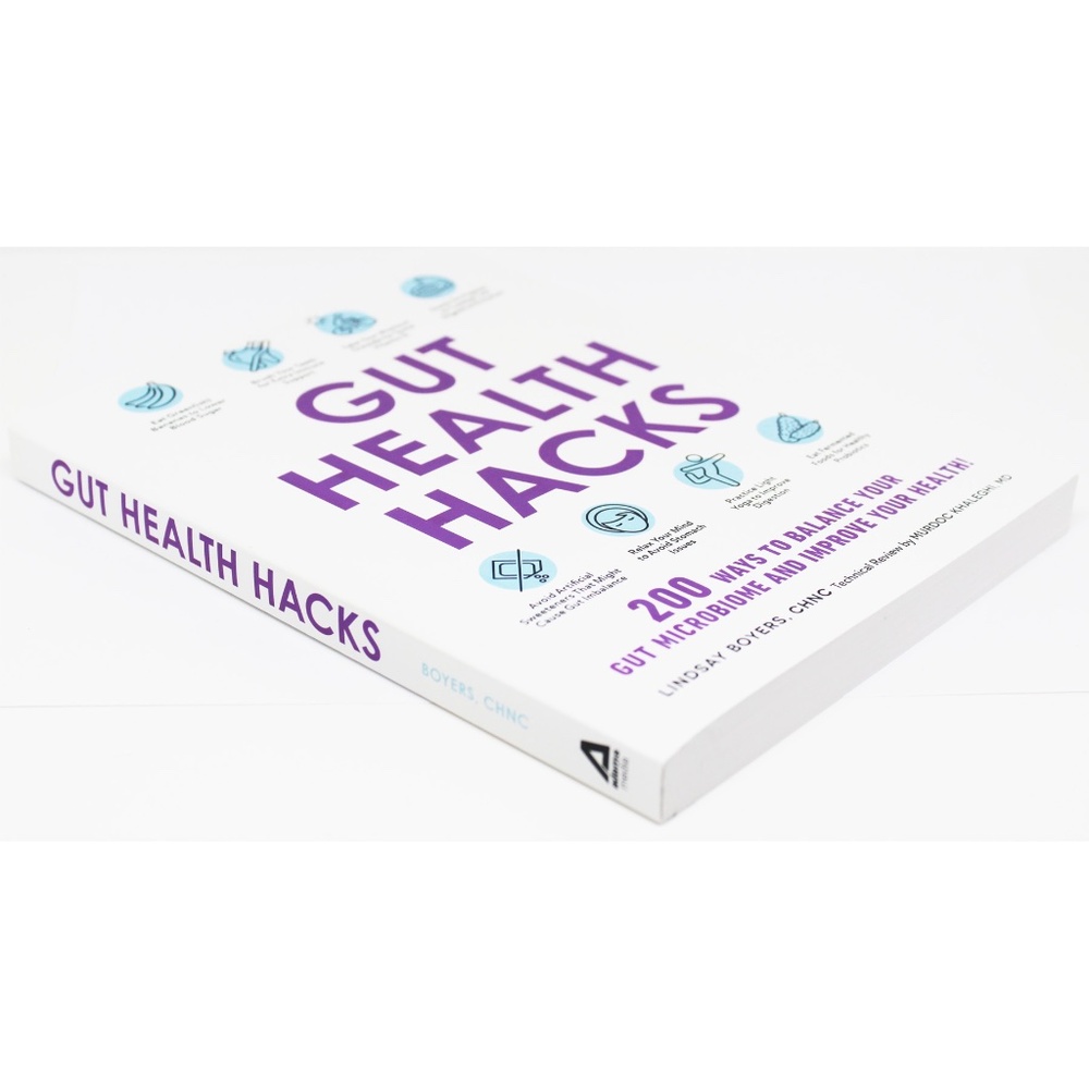 NEW Gut Health Hacks by Lindsay Boyers Paperback edition - Picture 2 of 4